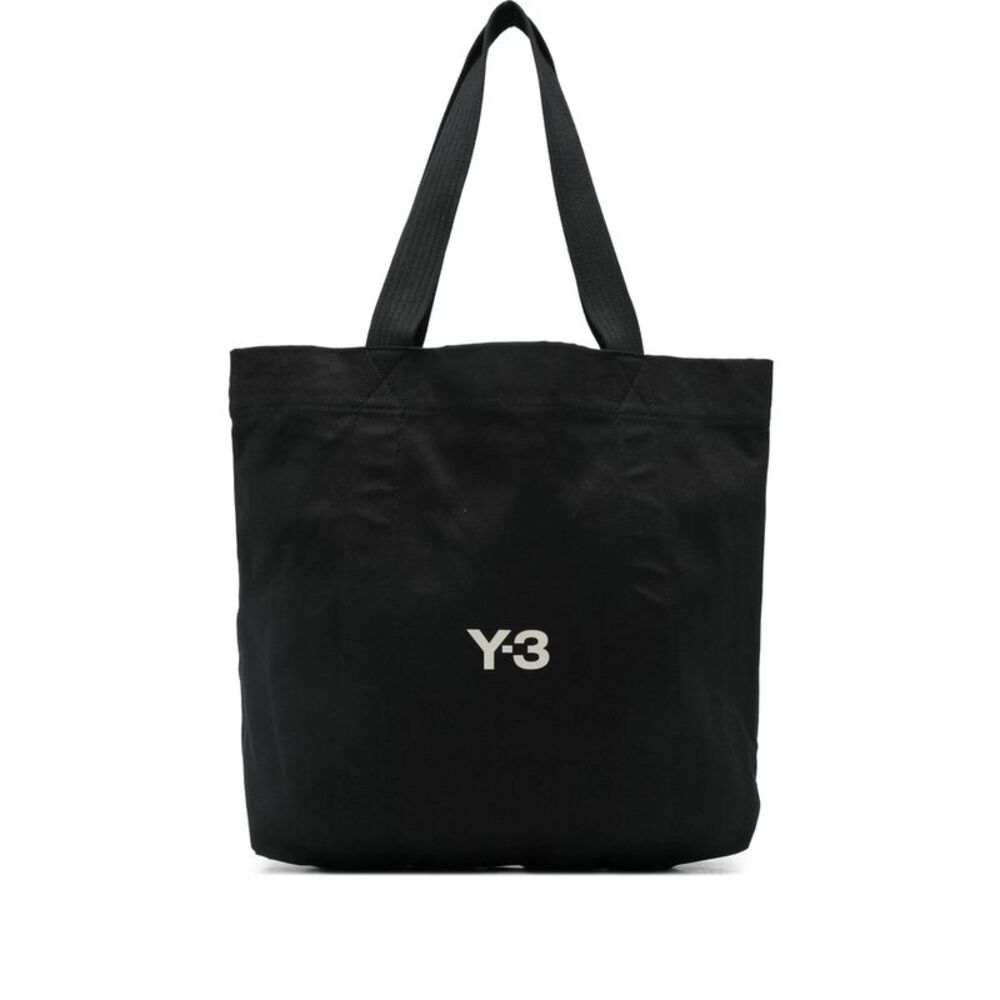 Y-3 Black Tote Bags Men